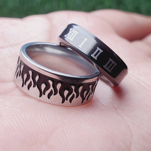 "NEW* Set of 2 Rings for Women/Men, SET101114 - Picture 5 of 13